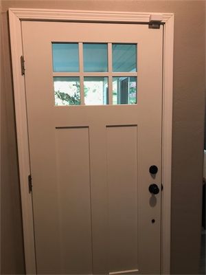 Two New Doors Installed