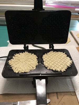 Made Pizzelles Tonight
