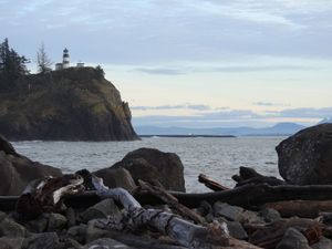 Cape Disappointment and the Pacific Ocean for Christmas