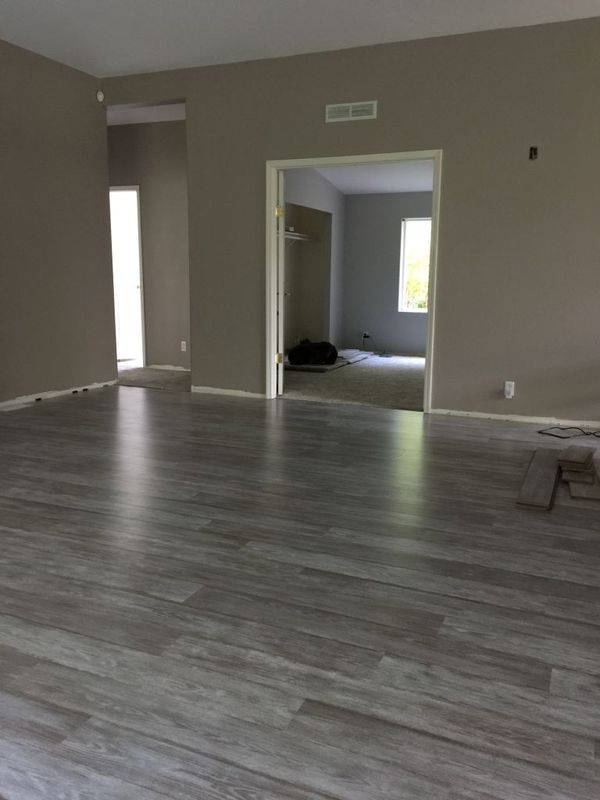 Living Room Flooring Complete