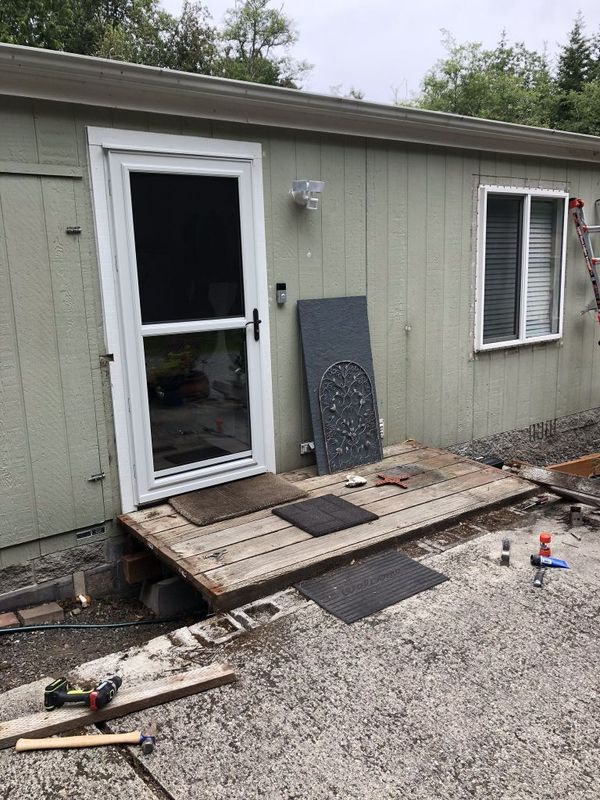 Pressure Washed House Tonight