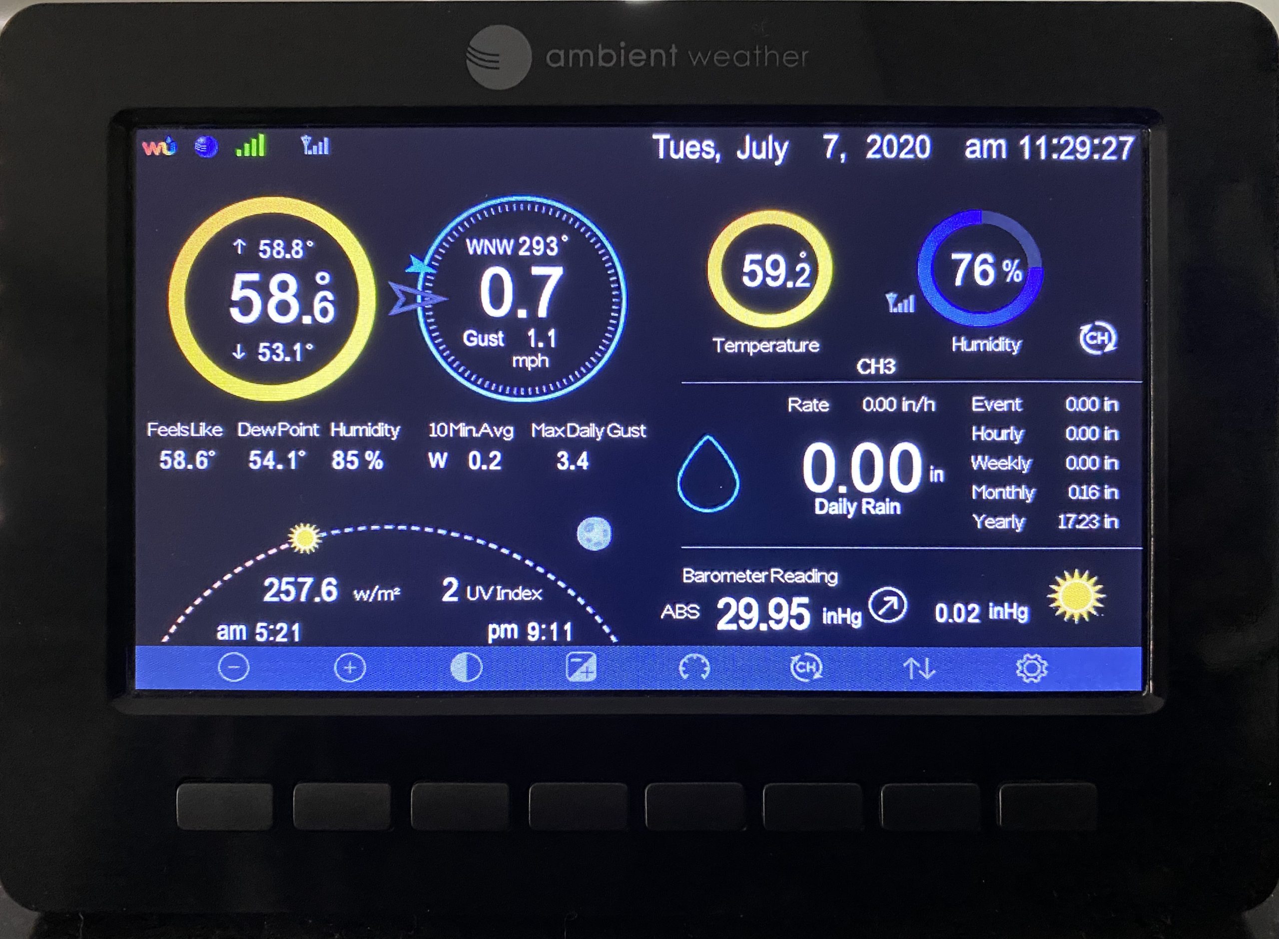 New Weather Station Ambient Weather WS2000 gdgt.zone
